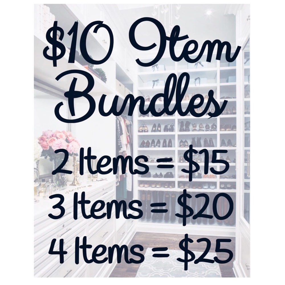$10 Item Bundles
